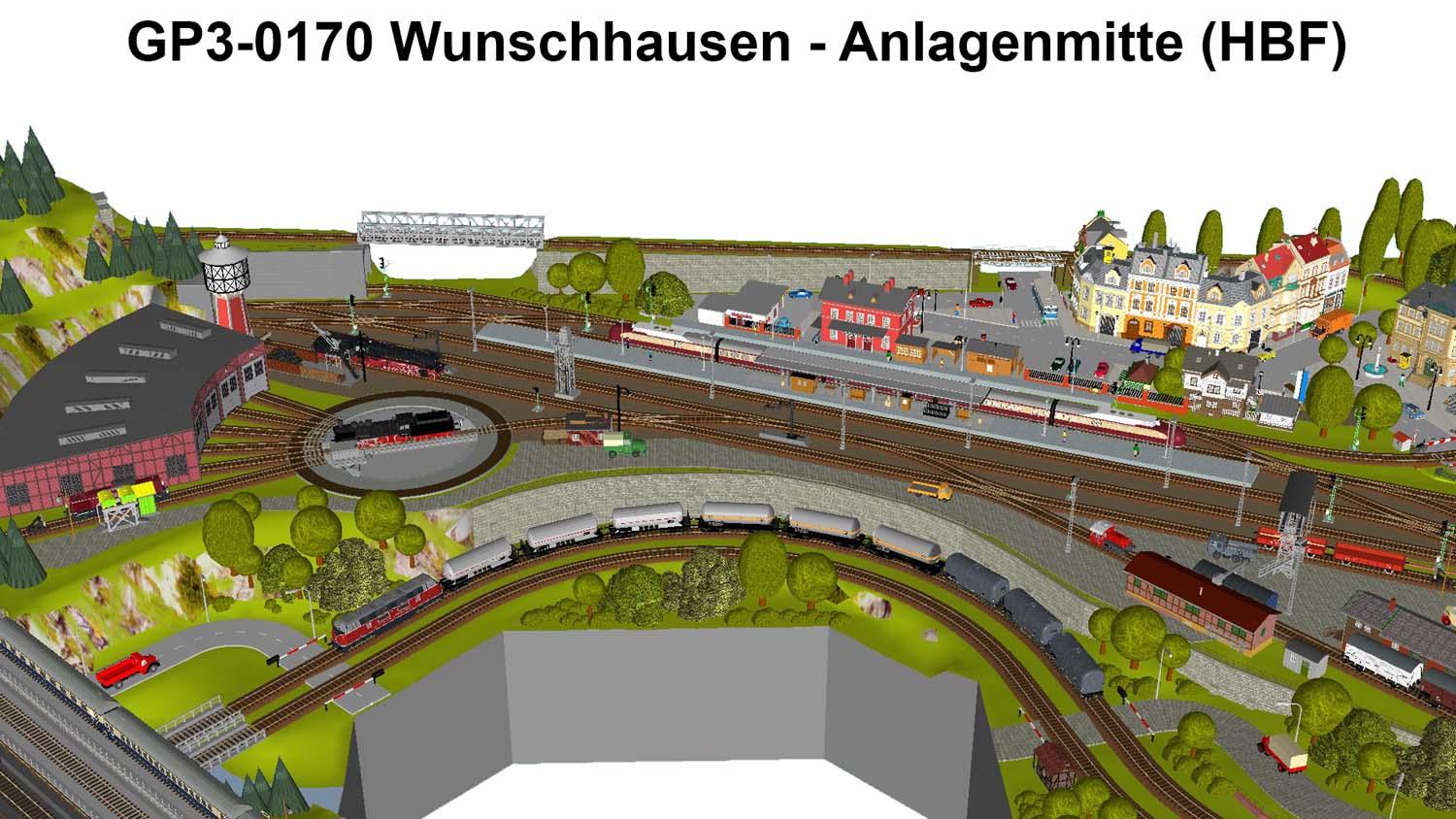 GP3-0170 C-Gleisplan Wunschhausen 300x300x200